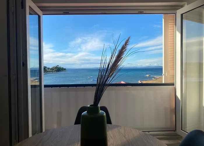 Direkt Am Mit Klima Und Neuem Badezimmer Haustiere Sind Willkommen Appartement Privlaka (Zadar)